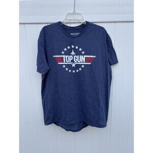 Top Gun Adult XL Crew Neck Short Sleeve Graphic Stretch Casual